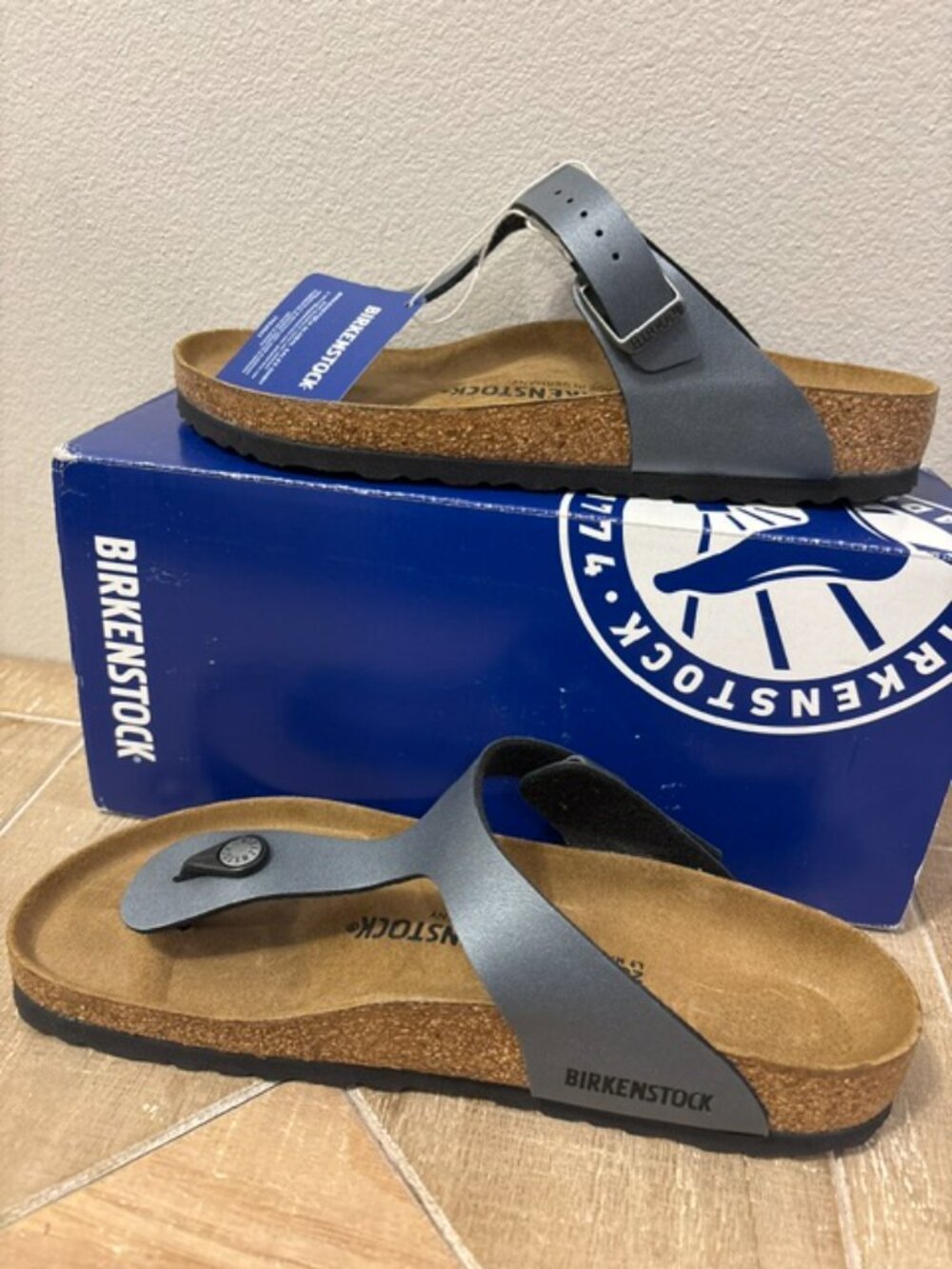 Women's Birkenstock Gizeh BS Onyx Size: EU40/US9 Regular Fit - Picture 3 of 6